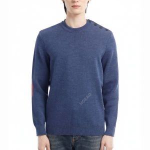 세인트제임스 CANCALE COUD Elbow Patch Jean/Rodeo 0774-P8 캉칼 엘보패치 니트_이미지