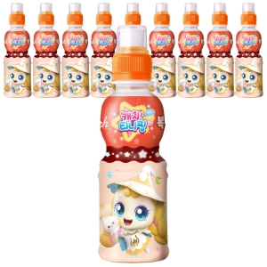 웅진식품 캐치 티니핑 복숭아맛 200ml (10개)_이미지