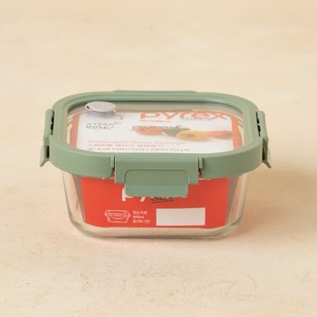 월드키친 파이렉스 4면걸착 저장용기 정사각형 800ml (1개)