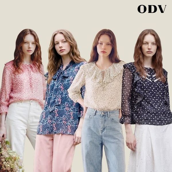  ODV 여성 쿨샤벳 블라우스 4종