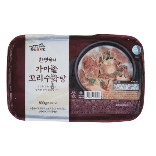 미트프라자 한명숙 가마솥 꼬리수육탕 800g (1개)_이미지