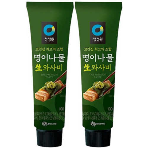 청정원 명이나물 생와사비 100g (2개)_이미지