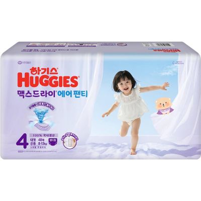 하기스 2026 맥스드라이 에어 팬티형 4단계-공용 (48매)_이미지