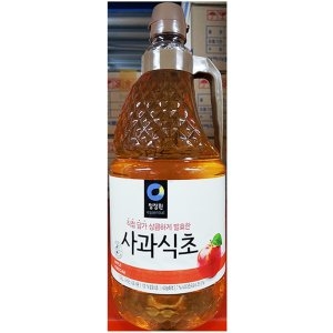 대상 발효 업소용 식자재 사과 과일 식초 1.8L 1EA