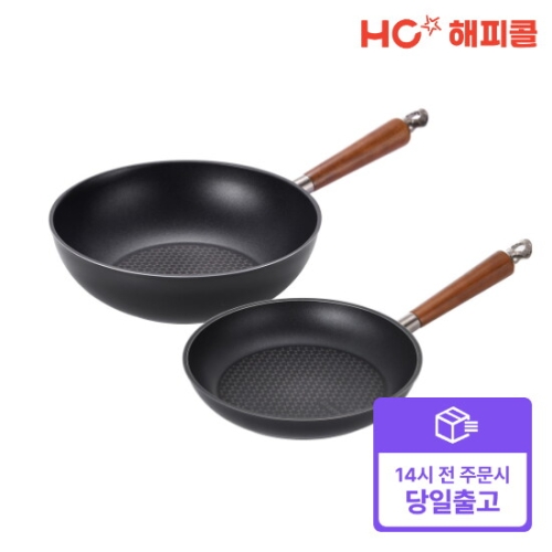 그래핀 IH 프라이팬 2종 (팬24+웍28)