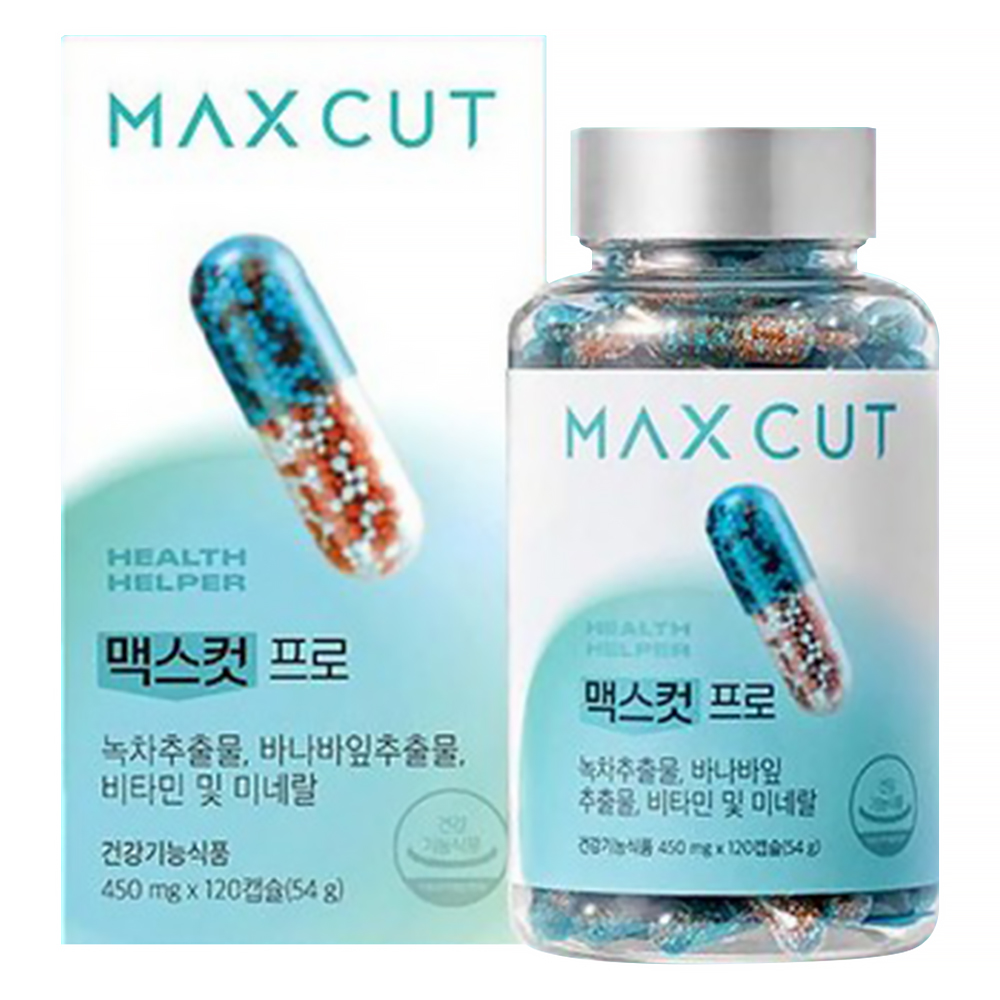 한국바이오팜 헬스헬퍼 맥스컷 프로 450mg 120캡슐 (3개)