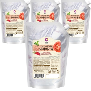 청정원 아라비아따 스파게티소스 2kg 4개이미지입니다. 누르면 해당 게시물로 새창이동합니다.