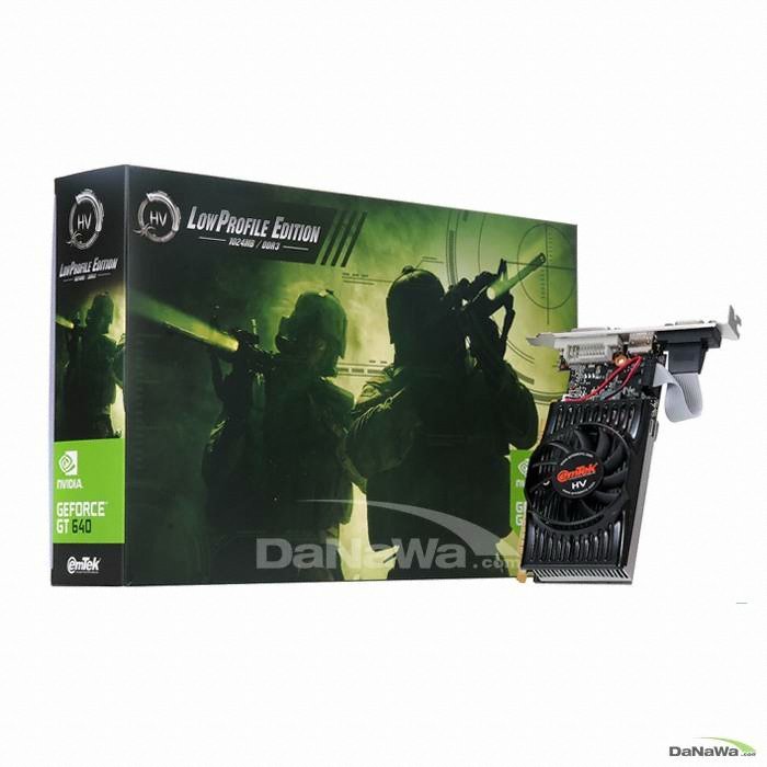 이엠텍 HV 지포스 GT640 LowProfile Edition D3 1GB_이미지