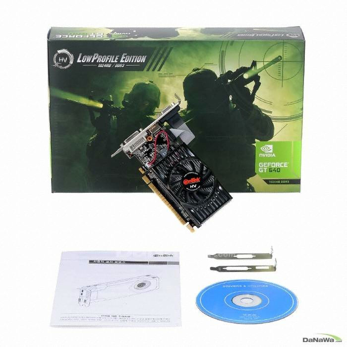 이엠텍 HV 지포스 GT640 LowProfile Edition D3 1GB_이미지