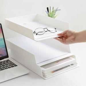 뉴퍼펙트 히키스 오피스 데스크 A4서류보관 OFFISYS 시스템 문서트레이_이미지