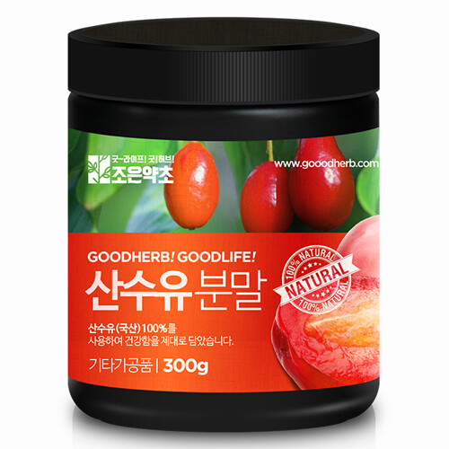 조은약초 산수유분말 300g