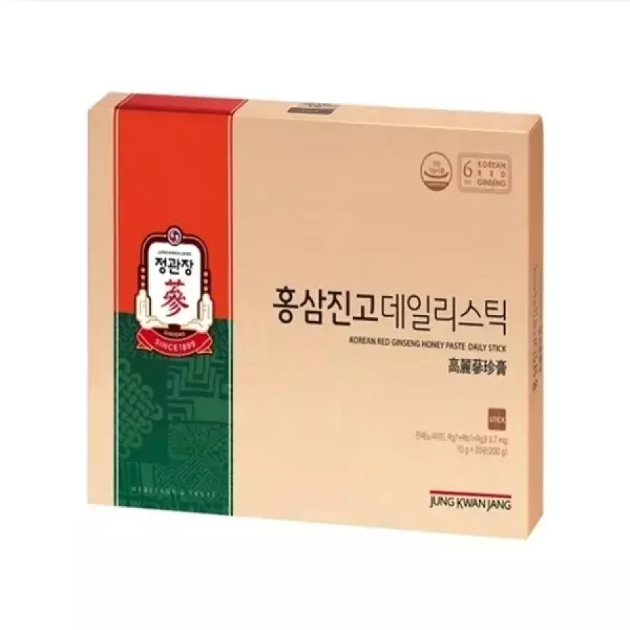 정관장 홍삼진고 데일리스틱 10g 20포 (1개)_이미지