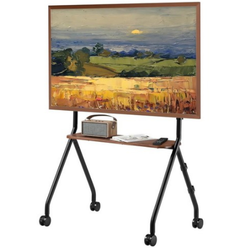 ECOTINY 49~80인치 이젤 롤링 TV 스탠드