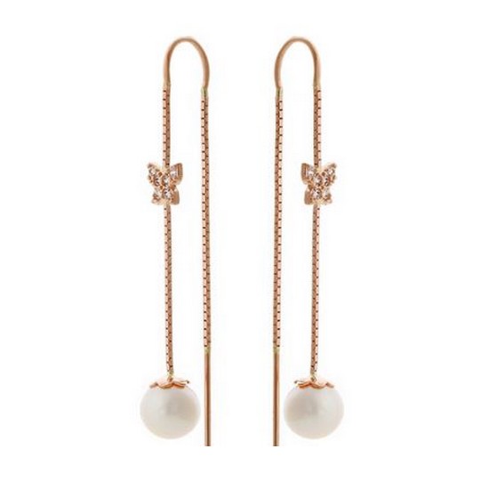 코스타스웨그 14K 골드 진주귀걸이_DHE-MR598이미지입니다. 누르면 해당 게시물로 새창이동합니다.