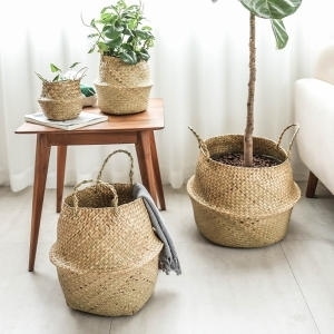 림드 해초바구니 라탄 바구니 S~XXL 왕골 라탄화분커버이미지입니다. 누르면 해당 게시물로 새창이동합니다.