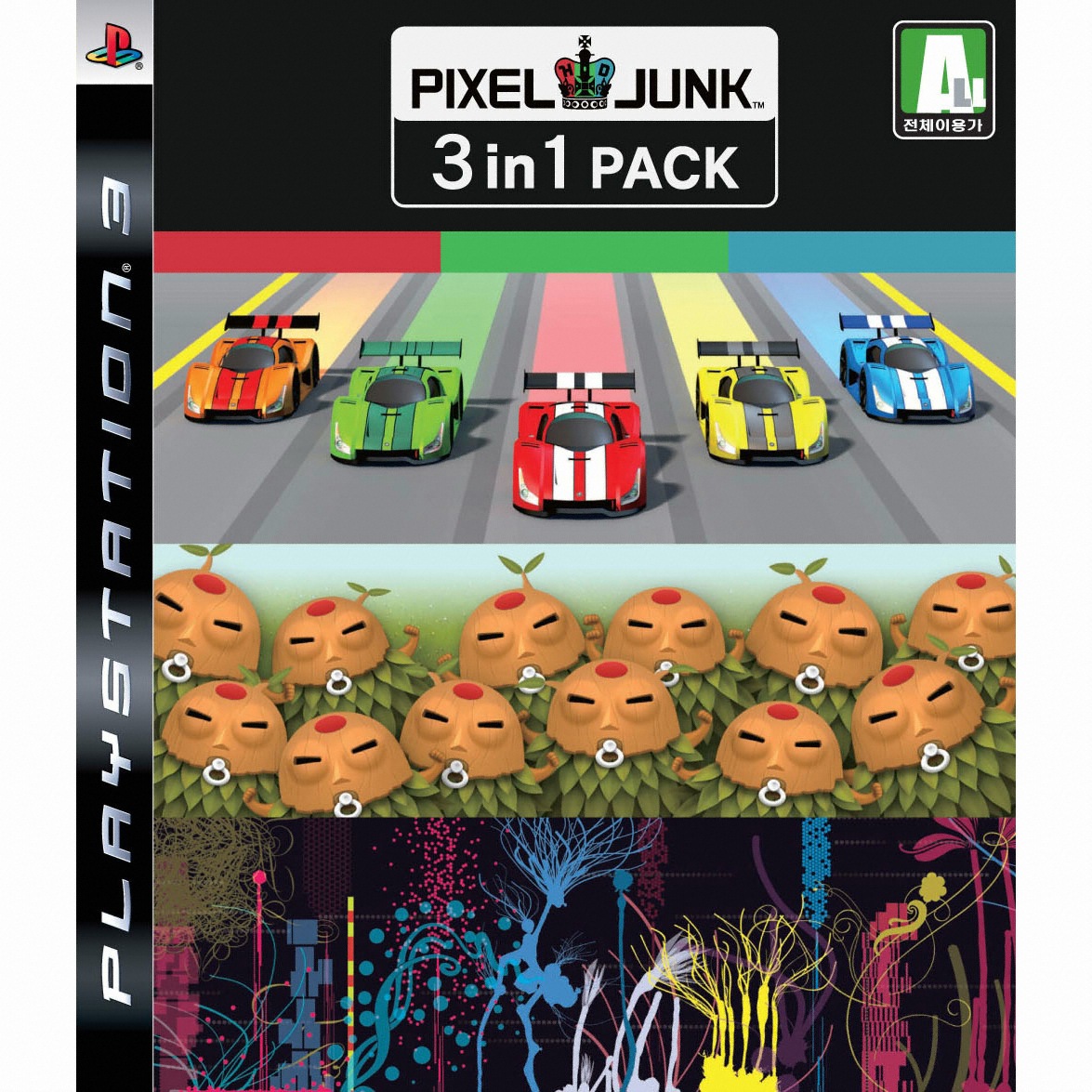 Q-Games 픽셀정크 3in1 팩 PS3 (일반판)
