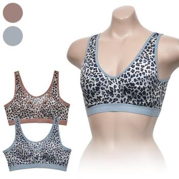 오노마 ONM 쿨샵 부드럽고 청량한 인견 호피패턴 런닝형 A컵 S8653120_이미지