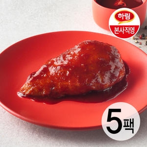 하림 동대문엽기떡볶이 소스 잘 먹은 닭가슴살 오리지널 110g (5개)_이미지