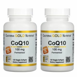 캘리포니아골드뉴트리션 CGN 코엔자임 큐텐Q10 100mg 120캡슐 (2개)_이미지
