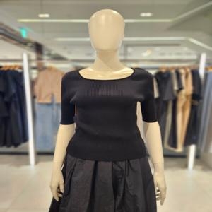 코데즈컴바인 스퀘어넥 골지 반팔니트 CKB-PU513W5_이미지