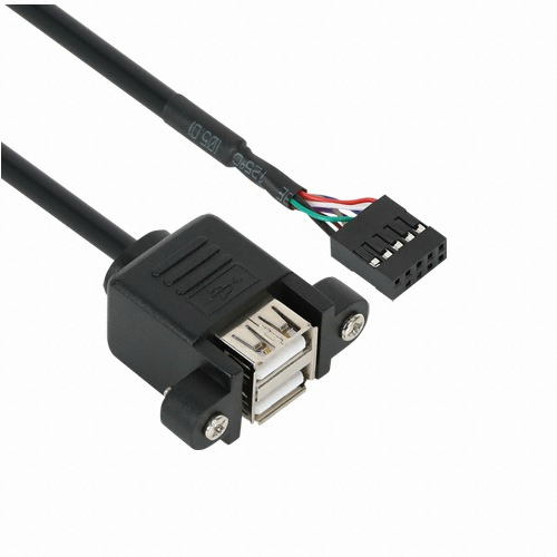 강원전자 NETmate 2포트 USB2.0 to 10Pin 헤더 케이블