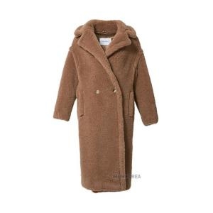  막스마라 여성 테디베어 아이콘 코트 카멜 TEDDY 001