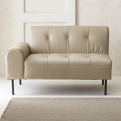 동서가구 홈즈 리아 모듈 천연가죽 소파 2인용