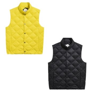 베스트 남성 하이 넥 버튼 다운 조끼 High-neck Button Down vest TAION-002BCI