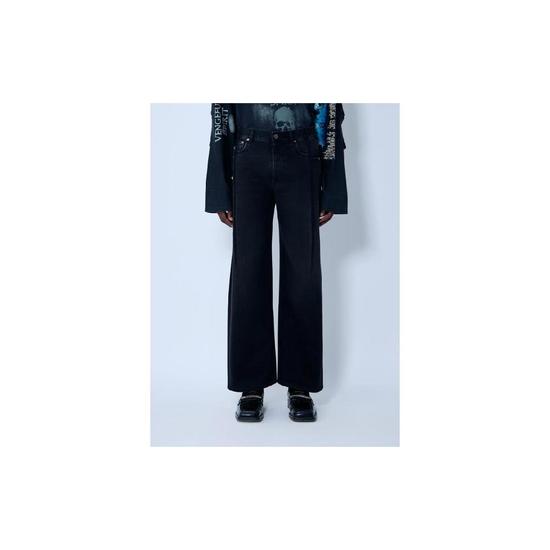 VETEMENTS 남성 재구성된 진 vet0162008blk_이미지