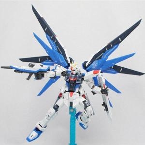 Mgsd Freedom Zgmf-X10a 모델 액션 피규어 조립 어린이 장난감 데스크탑 장식 선물 브래킷 스티커로 소장품