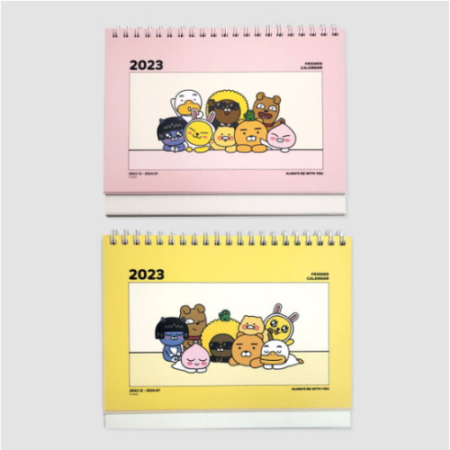 아이콘스 카카오프렌즈 2023 스몰 탁상 캘린더_이미지