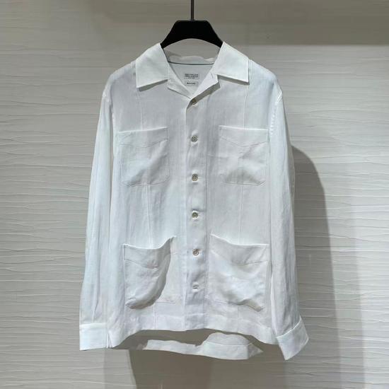 브루넬로쿠치넬리 맨즈 셔츠 MA6780648C001 T