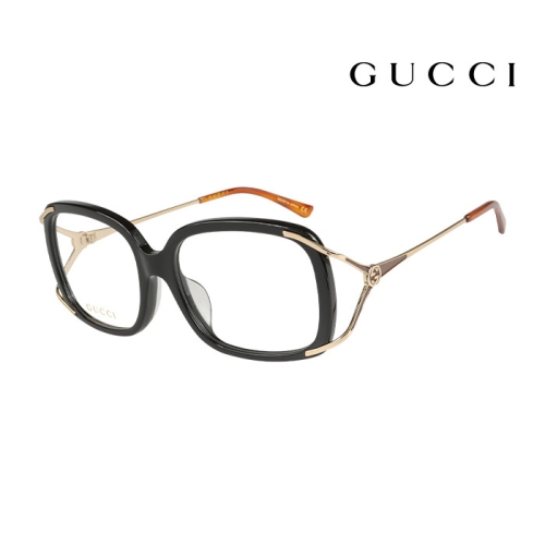 구찌 380299 Women’s Eyeglasses Frame GG0648OA 001 55-17-B6_이미지