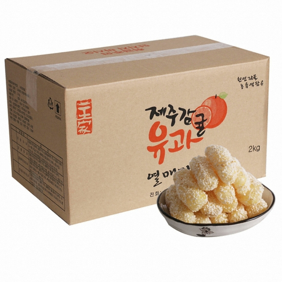 열매마을 제주 감귤유과 2.5kg
