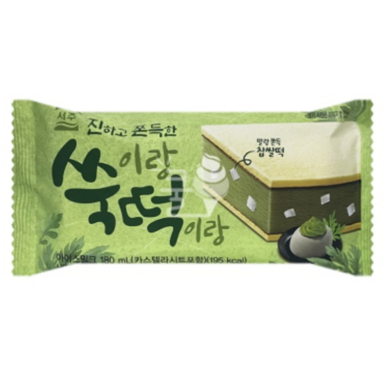 아이푸드 서주 쑥이랑떡이랑 180ml (24개)_이미지