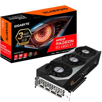 GIGABYTE 라데온 RX 6800 XT GAMING D6 16GB 제이씨현