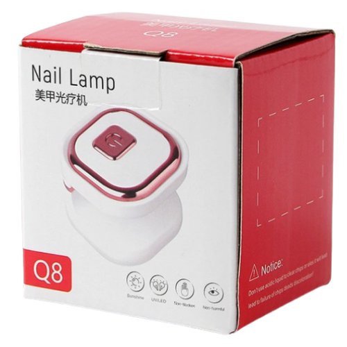 트리 LED UV 미니 젤네일 램프 Q8_이미지
