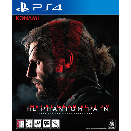 메탈기어 솔리드 5 : 팬텀 페인 PS4 데이원 에디션,영문판_이미지