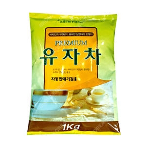 대호식품 대호 유자차 1kg 유자분말 레몬청 자판기용 국산차