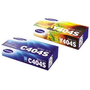 정품 CLT-C404S, CLT-Y404S 2색 세트