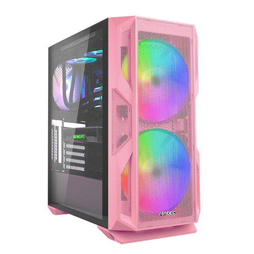 Antec NX800 RGB MESH 강화유리 (핑크)