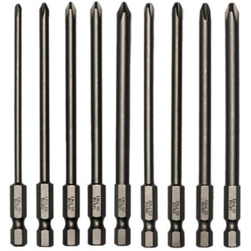 스탠맨 6각생크 자석 십자 드라이버 비트 9종 세트_이미지