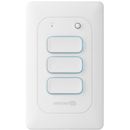 서진네트웍스 유니콘 IoT 3구 IoT 스마트 벽스위치 TS-SW3