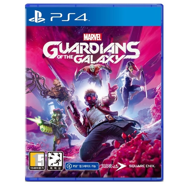 스퀘어에닉스 마블 가디언즈 오브 갤럭시 PS4