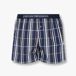 엠포리오 아르마니 남성 로고 밴딩 패턴드 트렁크 0814312075_이미지