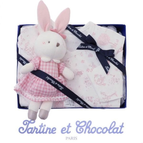 임신/출산/백일/조카 이솝배냇가운 + 제이니딸랑이인형 2종세트..35658246