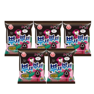 오뚜기 뿌셔뿌셔 버터구이 오징어맛 90g (5개)