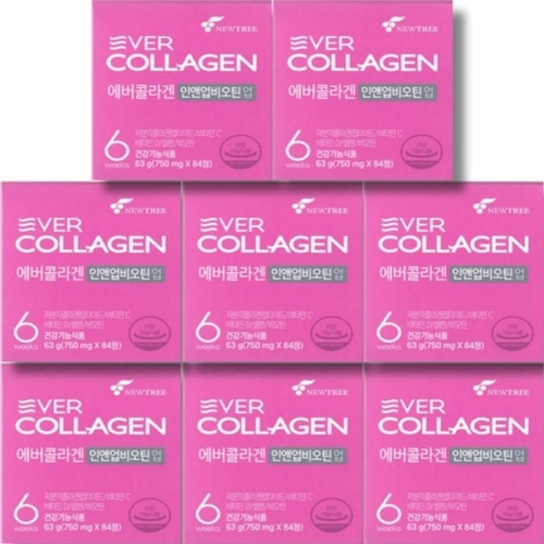뉴트리 에버콜라겐 에버콜라겐 인앤업 비오틴업 750mg 84정 (8개)