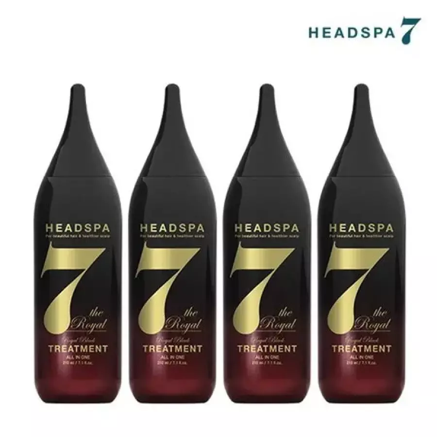 헤드스파7 로얄블랙 트리트먼트 210ml (4개)_이미지