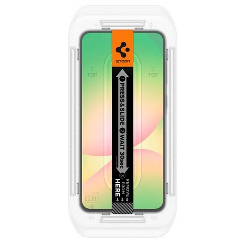 슈피겐 갤럭시A56 글라스tR 이지핏 강화유리 보호필름 (액정 2매)_이미지